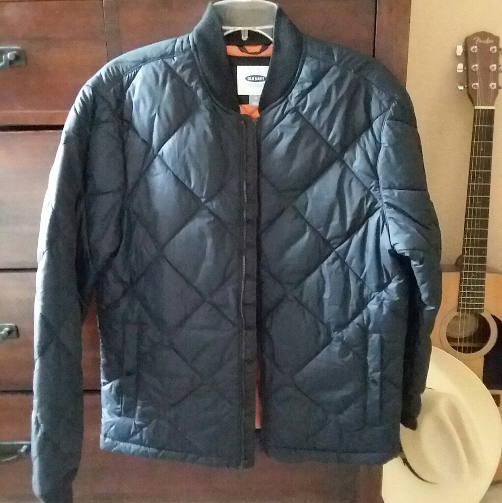 Diamond-Quilted Jacket